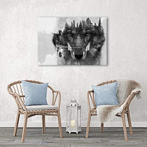 Feeby Canvas Schilderij 1-delig 100x70 Fotoprint op Canvasdoek Moderne Muurdecoratie Kunstprint Wanddecoratie op Linnen… - Image 4