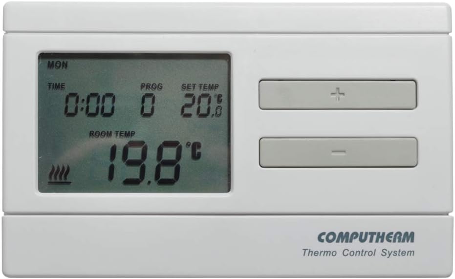 COMPUTHERM Q7 Programmable Digital Room Thermostat, Temperature Thermometer, ...
