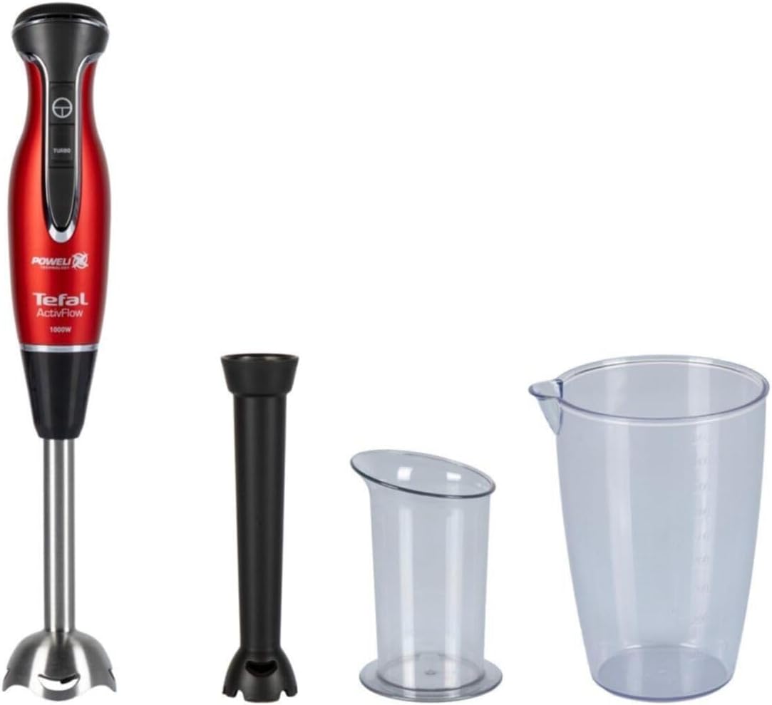 Tefal Powelix Activflow 1000 Watt Blender Seti - Kırmızı