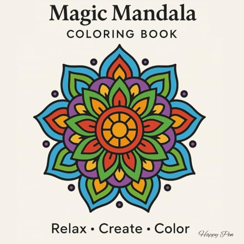 Mandala Healing Edition: An Adult Coloring Book with Fun, Easy, and Relaxing Coloring Pages, Beautiful Mandala Designs with Simp