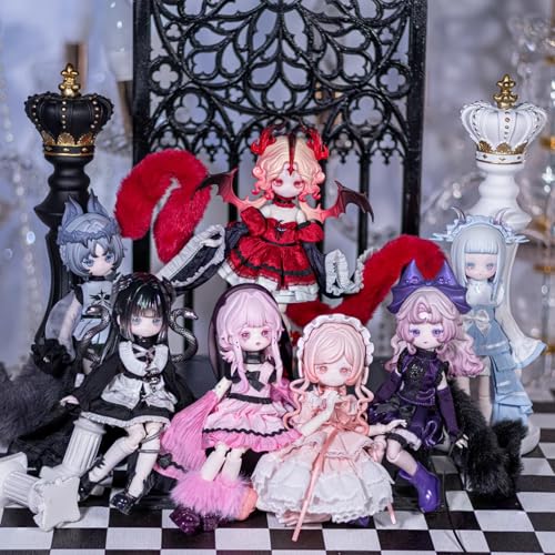CALEMBOU BJD Blind Box Muñeca Articulada 1/8 Pvc miniatura 2