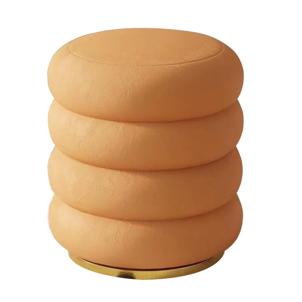 Pouf coffre avec repose-pieds rembourré en cuir technologique modulable