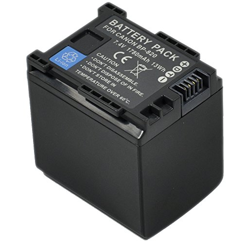 BTBAI BP-820 Camcorder Battery for BP820 BP-828 BP828 VIXIA HF G20 G30 XA20 XA25 Video s1a