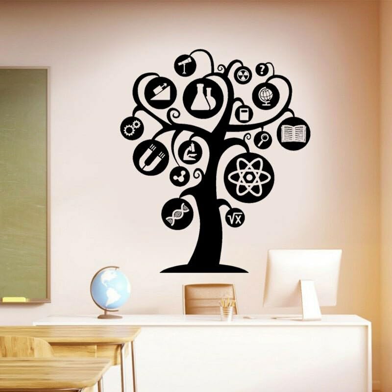 GADGETS WRAP Vinyl Scientific Tree Science Lab School Scientist Vinyl-image-42
