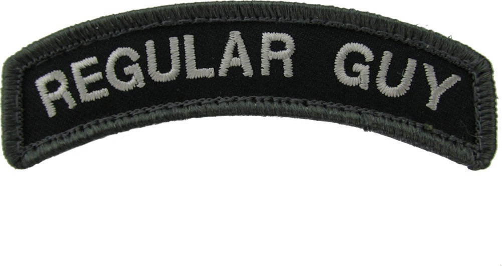 MIL-SPEC MONKEYRegular Guy Tab Morale Patch (SWAT (Black))