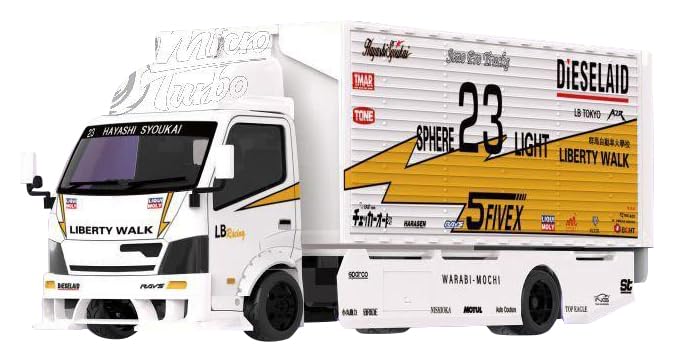 1/64 PEAKO カスタムトラック　2台セット Amazon | PEAKO64 1/64 ウイング カスタム トラック LB-WORKS Trucks