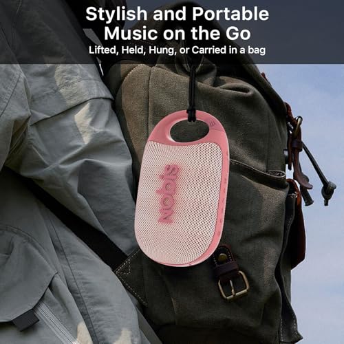 Image of NOBIS Clip Portable Bluetooth Speaker, Up to 24H Playtime, IP68 Waterproof