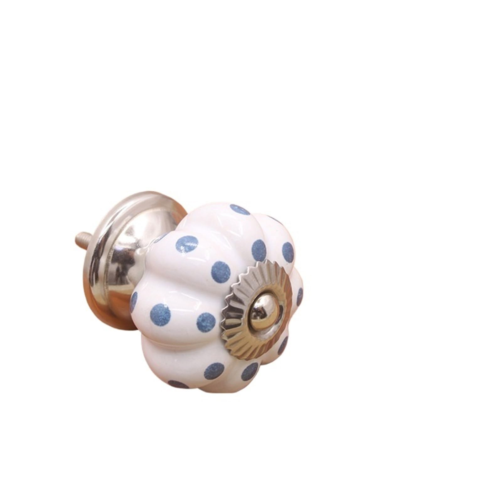 PADGCNOR Single Hole Handles Antique Furniture Pastoral Ceramic Cupboard Single Hole Wardrobe Handle Drawer Shoe Door(Color 7)