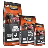 BELCANDO Adult GF Duck | getreidefreies Hundefutter | Trockenfutter ohne Getreide mit Ente | Alleinfuttermittel für ausgewachsene Hunde ab 1 Jahr