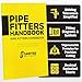 Sawyer MFG Company - The Tech Pack: Ultimate Pipefitter's Bundle - Pipefitter's Handbook, Compact Pipe Tape & Slide Rule Tool for Accurate Pipe Measurements, Welding Specs & Fitting Dimensions