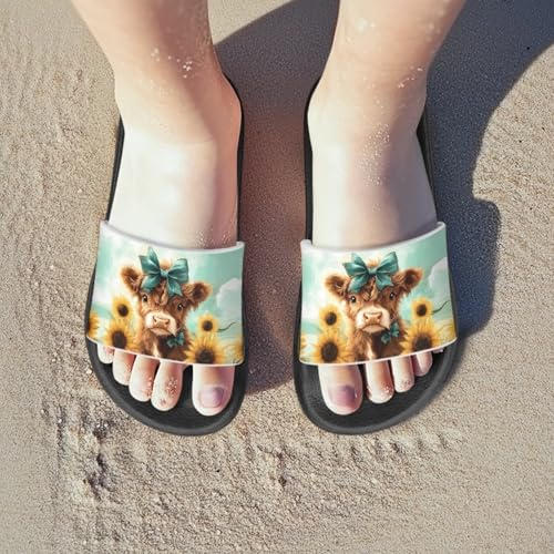 Girls Slide Sandals Lightweight Kids Summer Slippers Suitable Park, Have a Picnic2