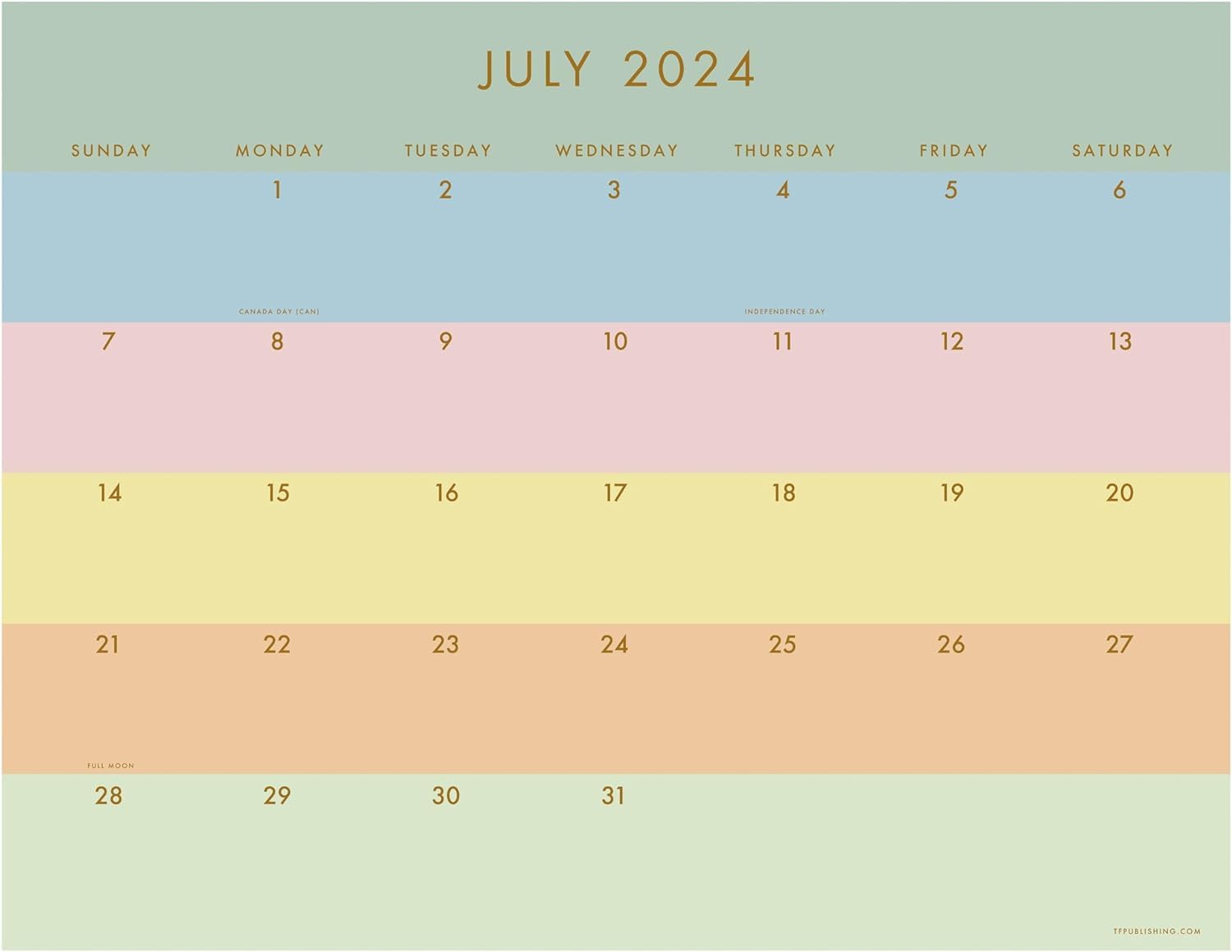 amazon-com-tf-publishing-july-2024-june-2025-super-stripe-large-desk-pad-monthly-blotter-calendar-12-month-academic-year-wall-or-desk-calendar-tear-off-pages-landscape-oriented-22-in-x-17-in-office-products