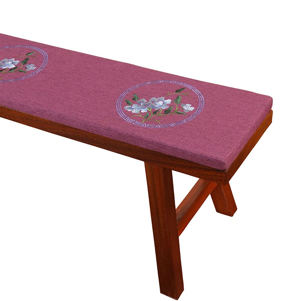 Cojín del asiento respirable para mitigar la dureza de sillas de comedor y patio 120x30