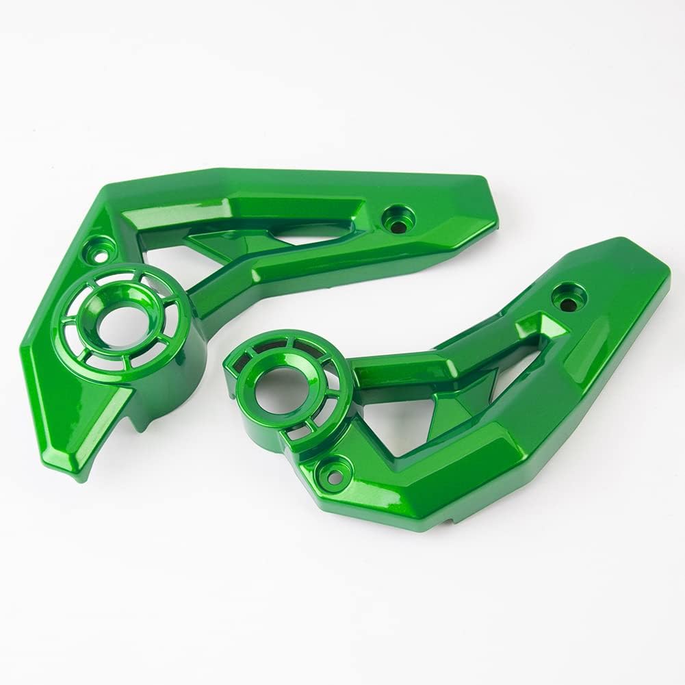Motorcycle Left Right Durable Frame Side Cover for Ninja 650 Z650 2017-2025 Fairing Panel Trim Bodywork Guard Protector (Green)
