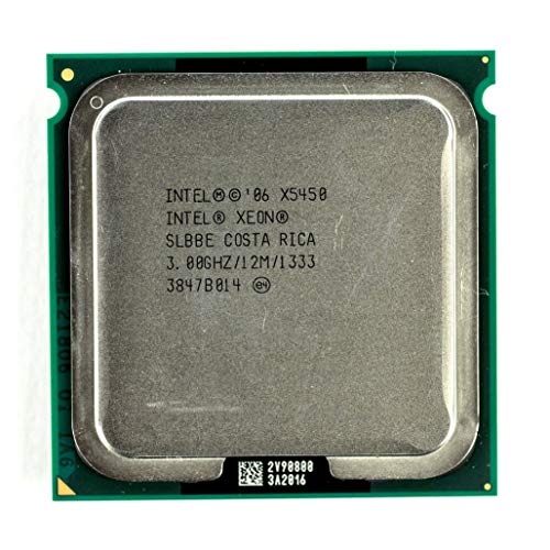 Intel Xeon X5450 Quad-Core 3.00GHz 12MB 1333MHz LGA 771 SLBBE CPU Processor (Renewed)