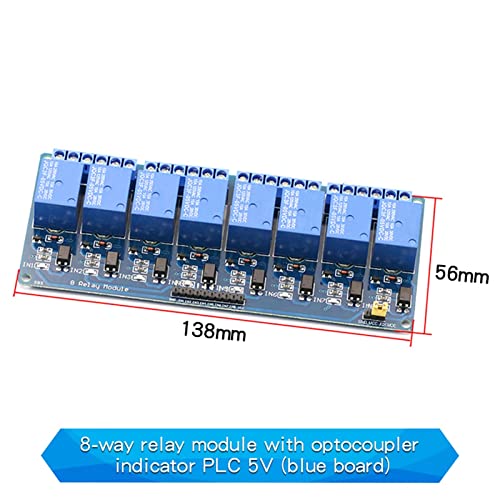 Module relais 8 canaux 5V avec optocoupleur pour déclenchement haut et bas