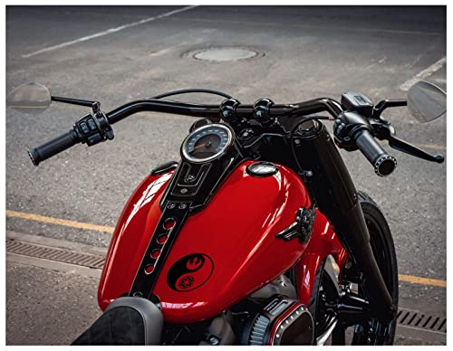 Ur Impresions Blk Rebel And Empire Yin Yang Decal Sticker Vinyl Graphics For Cars Trucks Suv Motorcycles Windows|Black|5.5 Inch|Uri433 #TOP2