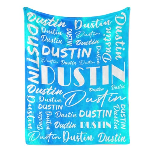 Name Blanket Personalized Name Blanket Customized Blanket with Name Text for Adult Kid Birthday Christmas Mothers Fathers Valentines Day Gift