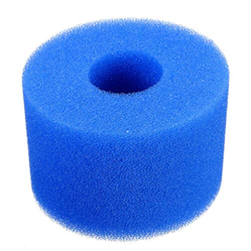 HITECHLIFE Reusable and Washable Swimming Pool Filter Foam Sponge Box Pool Filter Sky Blue