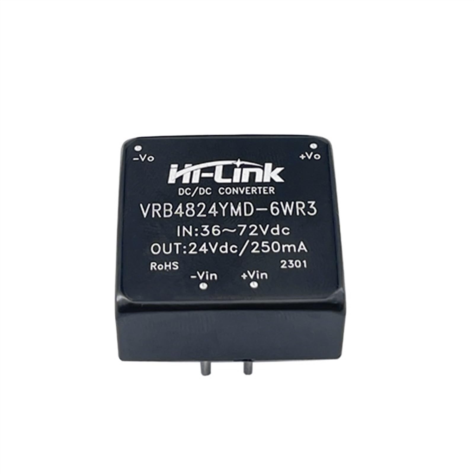 Convertisseur DC VRB4824YMD-6WR3 alimentation régulée 48V 24V 250mA pour circuit électronique