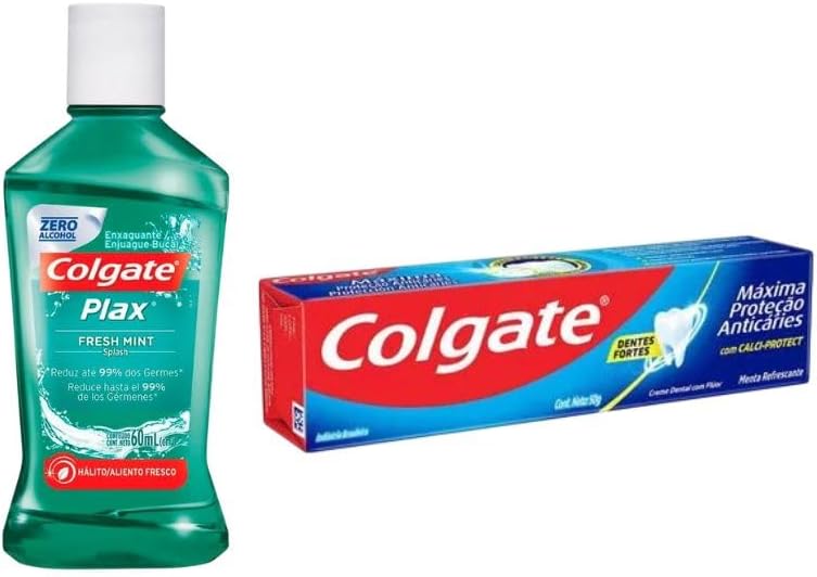 Kit Viagem Creme Dental 50g + Enxaguante bucal 60ml