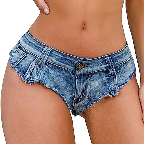 Low Rise Women's Jean Shorts