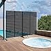 Metal Privacy Screen Outdoor 72