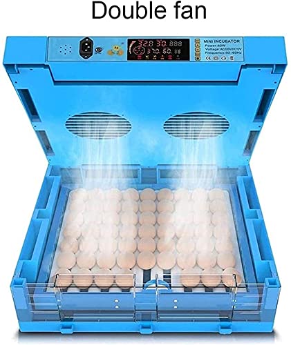 Ei incubator, 128 eieren Volautomatische pluimvee Hatcher Machine, LED Candler Automatische Egg Turner… - Afbeelding 5
