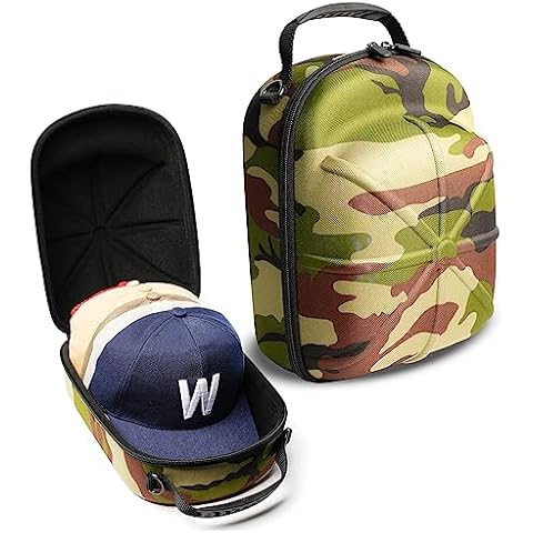 RIGICASE Hard Hat travel case, cap carrier, baseball cap travel case, hat holder Porta Gorras Para Hombre, Hat carrier organizer caps protector Cover