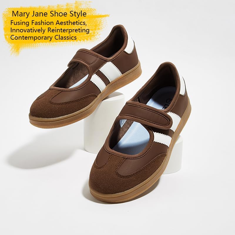 Women's Fashion Classic Retro Sneakers -Slip on Thin Sole Flat Loafers -Soft Sole Casual Comfortable Skate Shoes - Image 5