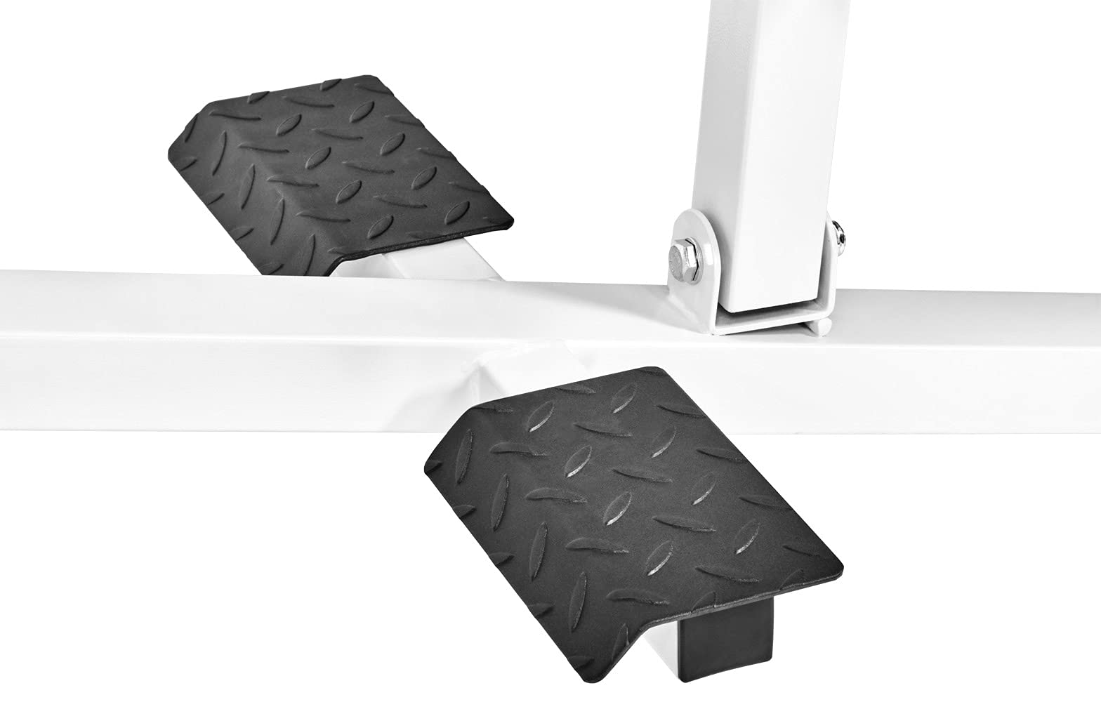 Bad Company Wadenmaschine sitzend I Fitnessgerät für das Wadentraining passend für 30/31 mm oder 50/51 mm Hantelscheiben I BCA-06