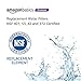 Amazon Basics Replacement LG LT700P Refrigerator Water Filter Cartridge - Pack of 3, Premium Filtration