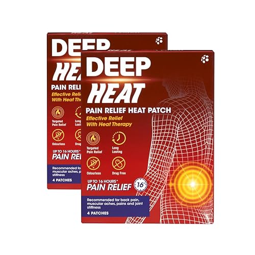 Deep Heat Heat Therapy Patches Pack of 2