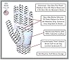 Super Grip University of Iowa Hawkeyes Golf Glove - Universal One Size Fits All with 3 Magnetic Ball Markers Small Thru 2XL Shirt Hat (Iowa White, Wear On Right Hand) #2