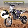 MotoTec 36v 1000w (HP112E) Electric Dirt Bike Purple #4