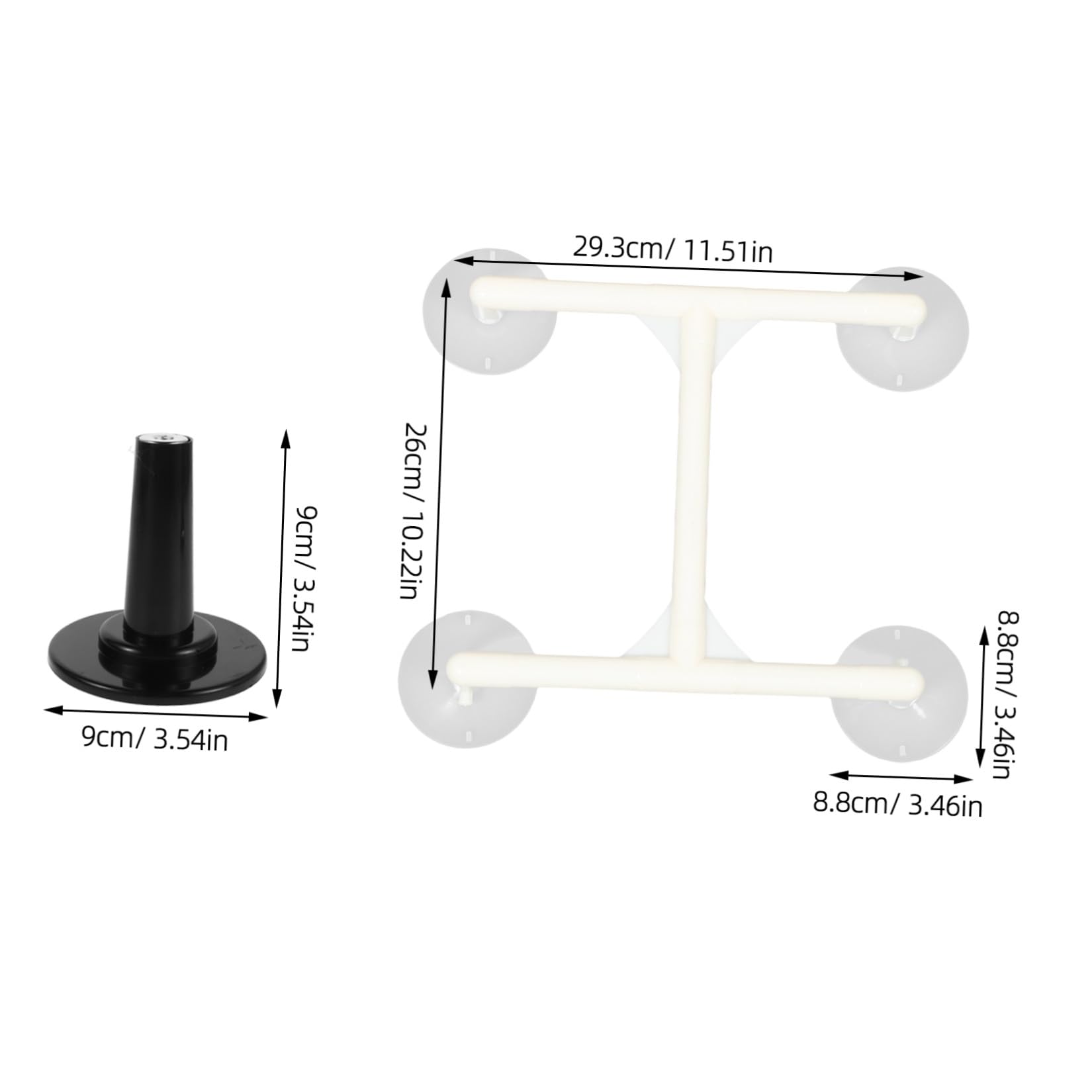 Kit Rimozione Lcd Supporto Stabile in Plastica e Gomma Ventosa Magnetica per Riparazione e Schermi Lcd per Televisori e Monitor