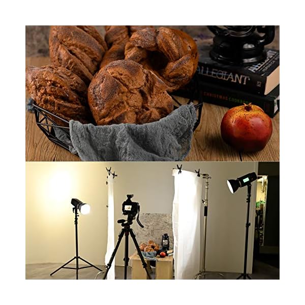 Selens 1x1,7M Diffusor Stoff Nylon Seide Weiß Diffusion Nahtloser Lichtmodifikator für Fotografie Beleuchtung, Softbox und Lichtzelte – Bild 4