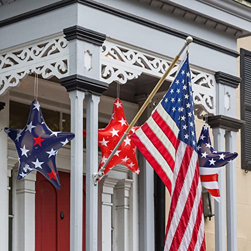 Maitys 12 Pieces Of Inflatable Stars Fourth Of July Decorations Independence Day 4Th Of July Inflatable Patriotic American Flag Stars Blow Up Home Garden Decor For Yard Lawn Memorial Day Party, 9 Inch #TOP6