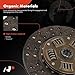 A-Premium Transmission Clutch Kit with Clutch Slave Cylinder Compatible with Ford F-150 F150 1988-1994, F-250 F250 1988-1994, F-350 F350, E-150 Econoline/E-250 Econoline/E-350 Econoline, Bronco, 4.9L