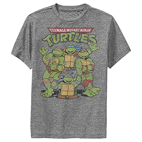 T-shirt Ninja Turtles garçon idéal pour le collège et les après-midis de jeux entre copains