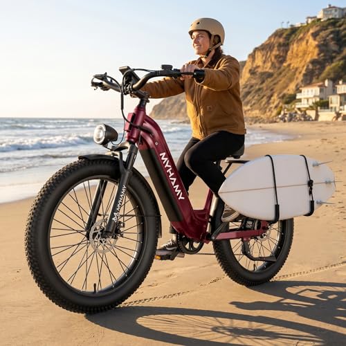 MEELOD Electric Bike for Adults, 2000W Peak 48V 18Ah Ebike,