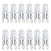 Produktbild Eco Halogen Birne G9 40 Watt-12 X Mini Glühbirne G9 580 Lumen, Sicherheitssicherung verhindert das Explodieren von Lampen, Energiesparlampe Leuchtmittel G9 Dimmbar, Warmweißes Licht 2700K, 220-240v