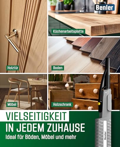 Laminat Reparaturset - Profi-Set, Parkett Reparaturset, Holz Reparaturset, Hartwachs Reparaturset, Holzreparatur Set, Vinyl Reparaturset, Laminat Reparatur, Holzwachs Pvc Vinylboden Reparaturset