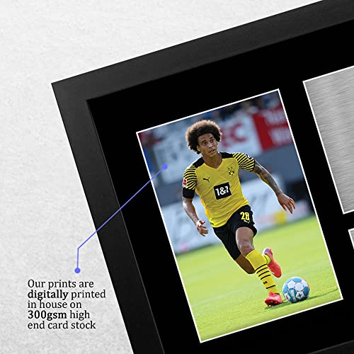 HWC Trading FR A4 Axel Witsel Borussia Dortmund Gifts Printed Signed Autograph Picture for Football Fans and Supporters - A4 Framed - Image 4