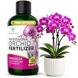 Professional Liquid Orchid Fertilizer 3-1-2 Concentrate 8 oz, Premium Orchid Plant Food for Indoor Plants, Liquid Orchid Food for Healthy Roots, Flowers and Vibrant Blooms