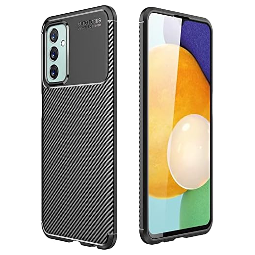 Capa Capinha Fibra Para Samsung Galaxy M23 5G Case Anti Impacto Fosca Top (Preta)