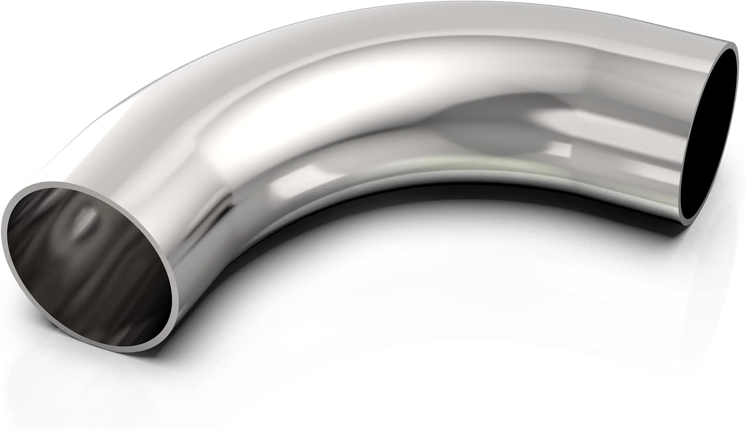 1PCS 304 Stainless Steel 1.5" 90 Degree Mandrel Bend Elbow, for Stair Handrail etc.