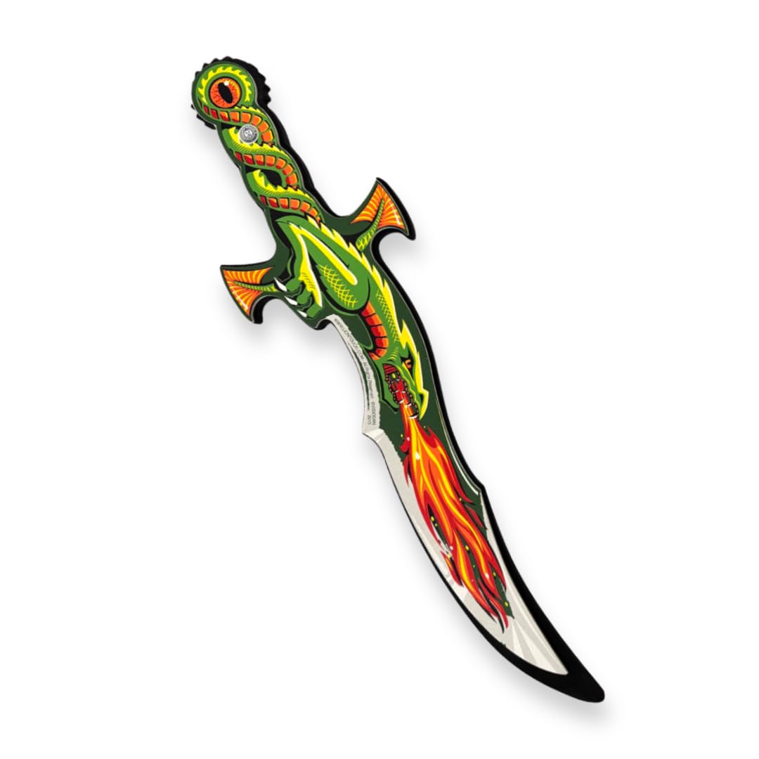 Liontouch - Dragon Slayer Foam Sword - 3+ Years | Pretend Play Toy Sword For Toddlers & Kids In Fantasy Style | Made Of Durable & Safe Foam | Weapon & Battle Accessory For Dress Up & Costumes