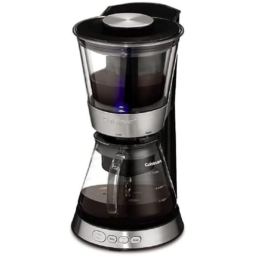 Cuisinart DCB-10 Automatic Cold Brew Coffeemaker, Silver