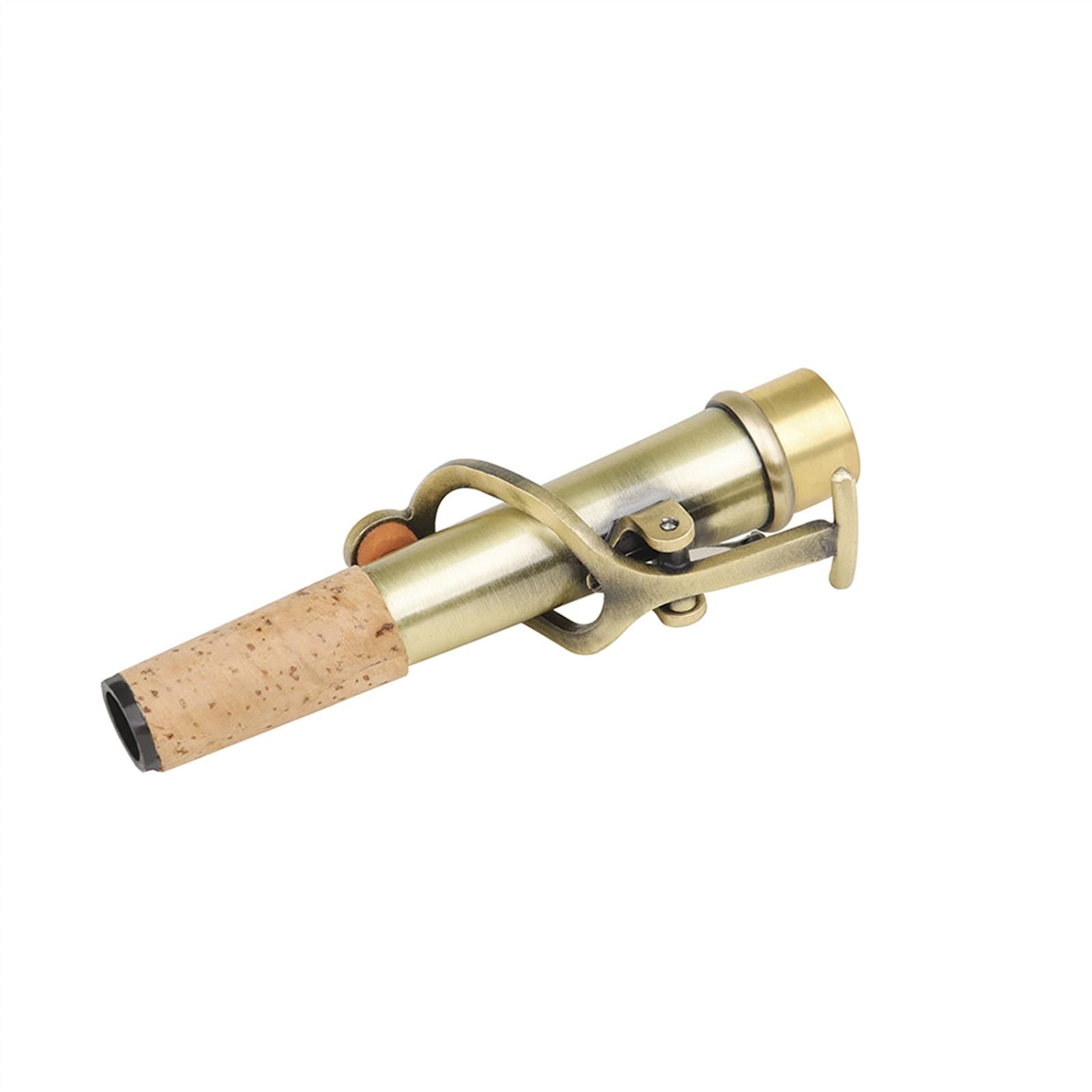 Accessoires pour saxophones 2 Pièces/ensemble Saxophone Cou Droit Et Coudé En Laiton Matériel Saxo Pièces D'instruments De Musique Remplacement